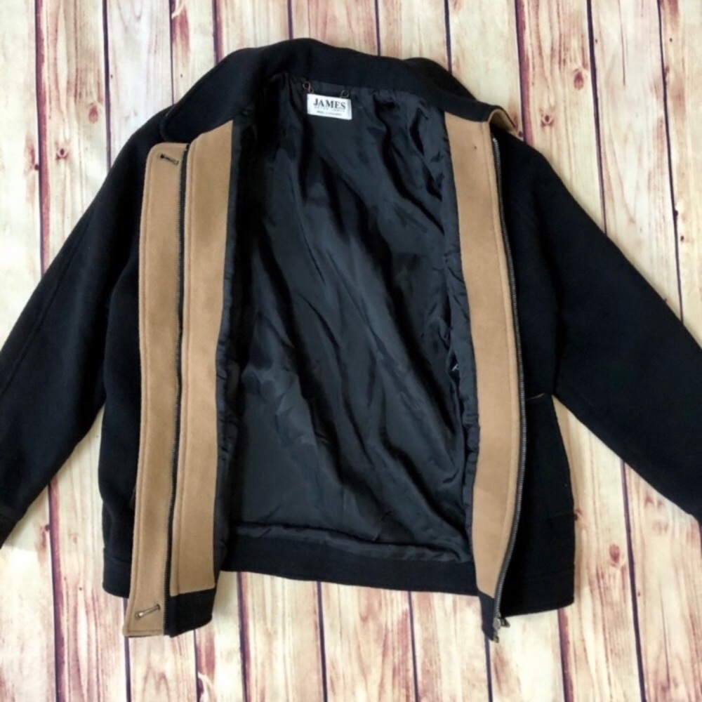 PETER JAMES VINTAGE Cashmere British Car Coat RARE